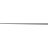 Mexen Line-B spádová lišta ke sklu 180 cm levá, černá - 187004180L