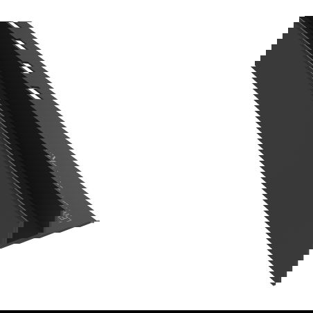 Mexen Line-B spádová lišta pro sklo 180 cm levá, černá - 187004180L