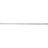 Mexen Line-B nástěnná spádová lišta 120 cm levá, inox - 181002120L