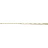 Mexen Line-B nájezdová lišta při stěně 120 cm levá, zlatá - 185002120L