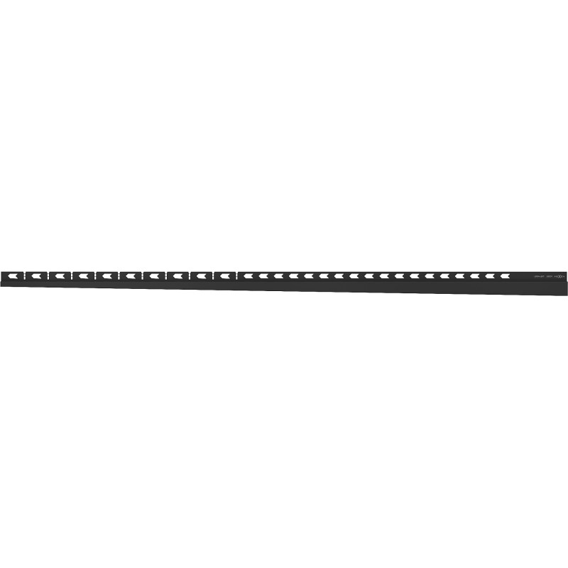Mexen Line-B zešikmená lišta přisazená 120 cm levá, černá - 187002120L