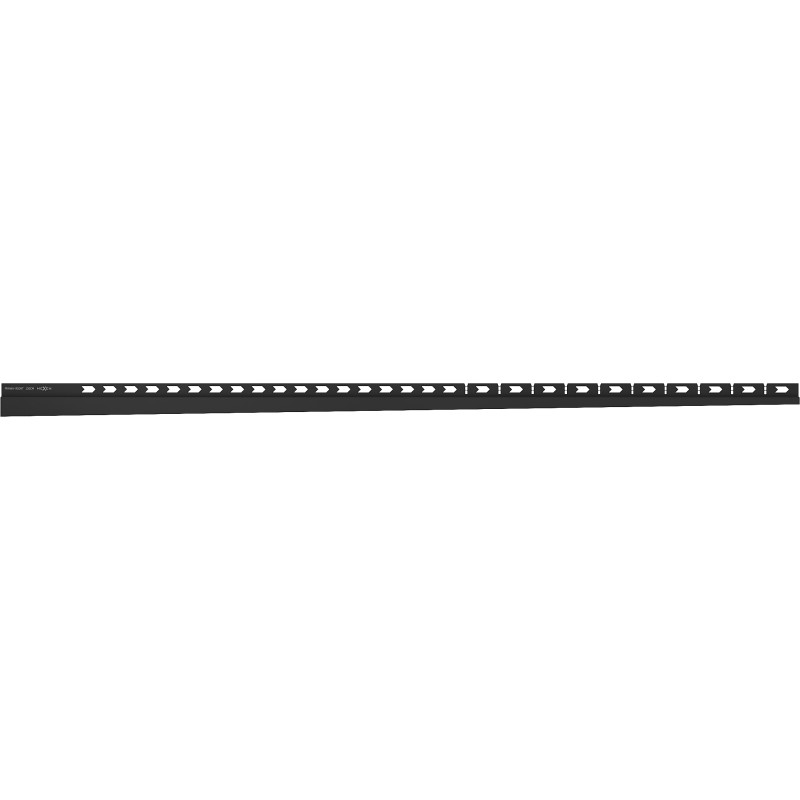 Mexen Line-B nástěnná svahová lišta 120 cm pravá, černá - 187002120R