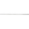 Mexen Line-B lišta úklonová přístěnná 180 cm levá, inox - 181002180L