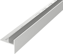 Mexen Line-B pravoúhlá lišta na sklo 180 cm pravá, inox - 181004180R
