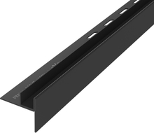 Mexen Line-B spádová lišta ke sklu 180 cm pravá, černá - 187004180R