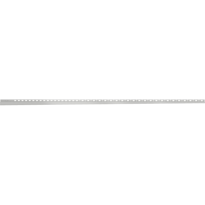 Mexen Line-B lišty do svahu při stěně 180 cm pravá, inox - 181002180R