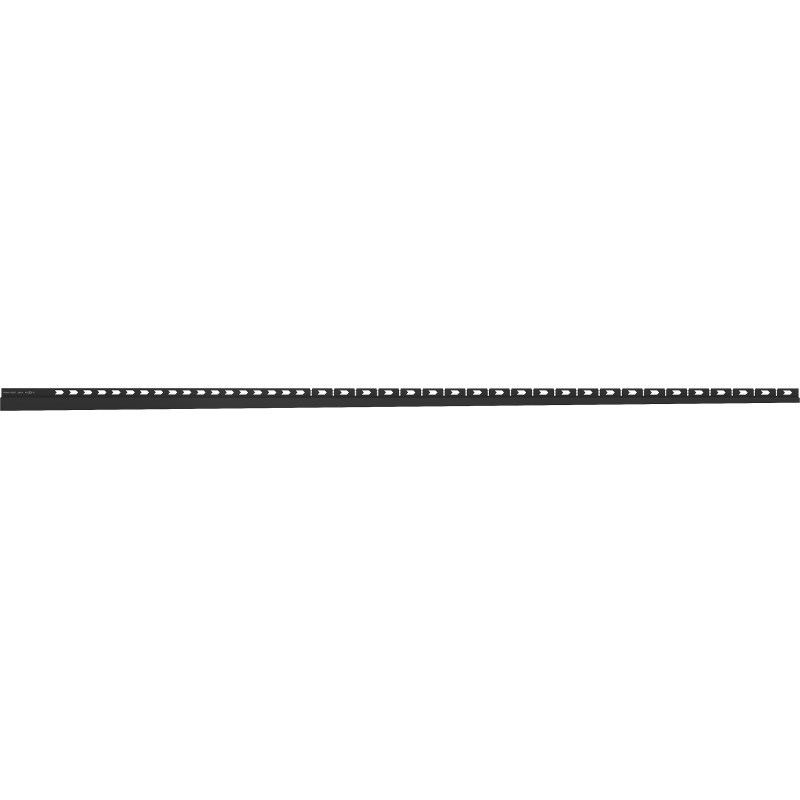Mexen Line-B nástěnná spádová lišta 180 cm pravá, černá - 187002180R