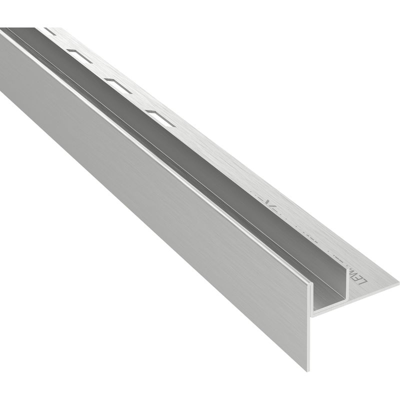 Mexen Line-B spádová lišta na sklo 120 cm levá, inox - 181004120L