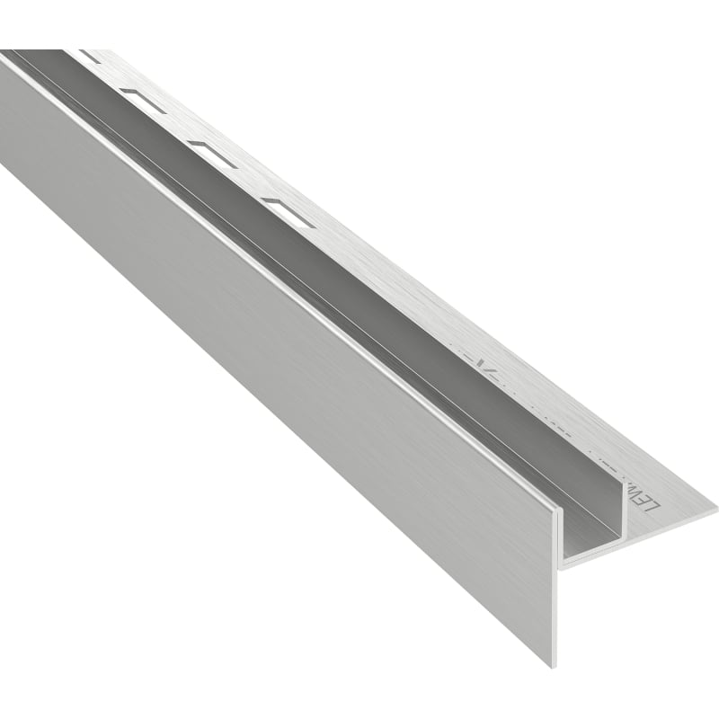 Mexen Line-B spádová lišta pro sklo 120 cm levá, inox - 181004120L