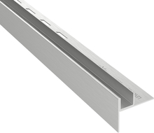 Mexen Line-B spádová lišta pro sklo 120 cm levá, inox - 181004120L