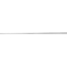 Mexen Line-B spádová lišta pro sklo 120 cm levá, inox - 181004120L