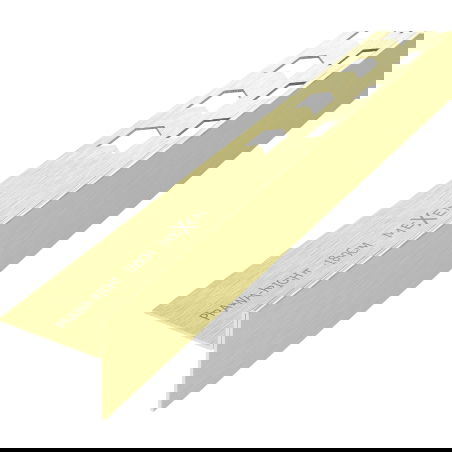 Mexen Line-B podlahová sklonová lišta 180 cm pravá, zlatý kartáčovaný - 185501180R