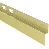 Mexen Line-B stěnová sklonová lišta 120 cm levá, zlatá kartáčovaná - 185502120L
