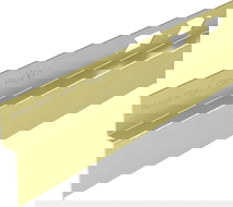 Mexen Line-B koutová lišta 120 cm pravá, zlatá kartáčovaná - 185502120R