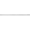 Mexen Line-B spádová lišta pro sklo 120 cm levá, inox - 181004120L