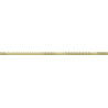Mexen Line-B lišty skloněná pro sklo 120 cm levá, zlatá - 185004120L