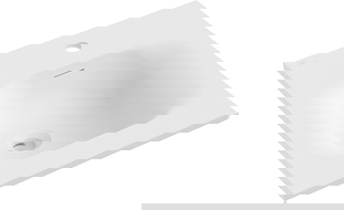 Mexen Vela umyvadlo zapuštěné do desky 46 x 46,5 cm, bílá mat - 25234501