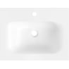 Mexen Vela umyvadlo zapuštěné do desky 61 x 46,5 cm, bílý lesk - 25236000