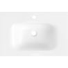 Mexen Vela umyvadlo zapuštěné do desky 71 x 46,5 cm, bílý lesk - 25237000