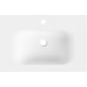 Mexen Vela umyvadlo zapuštěné do desky 71 x 46,5 cm, bílá matná - 25237001