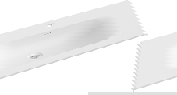 Mexen Vela umyvadlo zapuštěné do desky 91 x 46,5 cm, bílá mat - 25239001