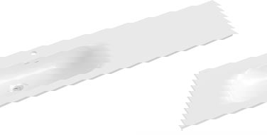 Mexen Vela umyvadlo zapuštěné do desky levé 141 x 46,5 cm, bílý lesk - 25231400L