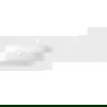 Mexen Vela umyvadlo zapuštěné do desky pravé 141 x 46,5 cm, bílý lesk - 25231400P