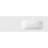 Mexen Vela umyvadlo zapuštěné do desky pravé 141 x 46,5 cm, bílá matná - 25231401P
