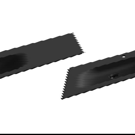 Mexen Vela umyvadlo zapuštěné do desky levé 121 x 46,5 cm, černá matná - 25231271L