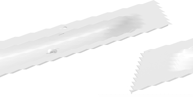 Mexen Vela umyvadlo zapuštěné do desky 141 x 46,5 cm, bílý lesk - 25231400