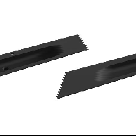 Mexen Vela umyvadlo zapuštěné do desky 161 x 46,5 cm, černá mat - 25231671