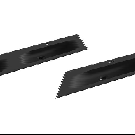 Mexen Vela dvojumyvadlo zapuštěné v desku 161 x 46,5 cm, černá mat - 25231671D