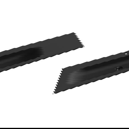 Mexen Vela umyvadlo zapuštěné do desky levé 161 x 46,5 cm, černá matná - 25231671L