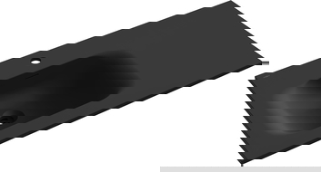 Mexen Vela umyvadlo zapuštěné do desky levé 91 x 46,5 cm, černá matná - 25239071L