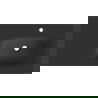 Mexen Vela umyvadlo zapuštěné do desky pravé 91 x 46,5 cm, černý mat - 25239071P