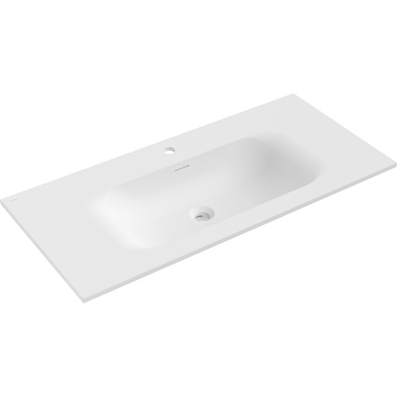 Mexen Vela zápustné umyvadlo 101 x 46,5 cm, bílá matná - 25231001