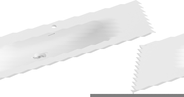 Mexen Vela zápustné umyvadlo 101 x 46,5 cm, bílá matná - 25231001