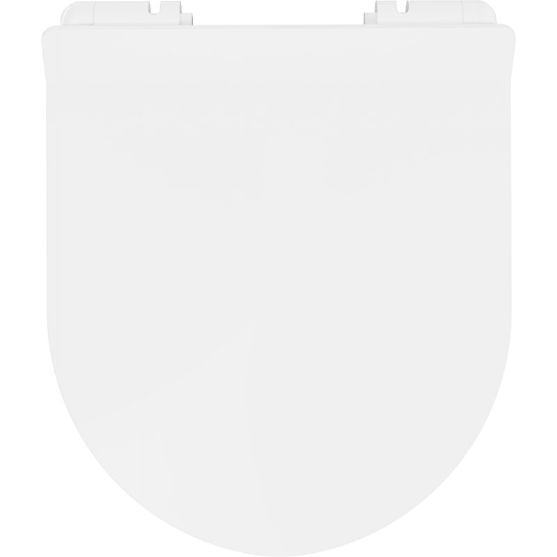 Mexen deska pomalu zavírající slim, duroplast, bílý lesk - 39010100