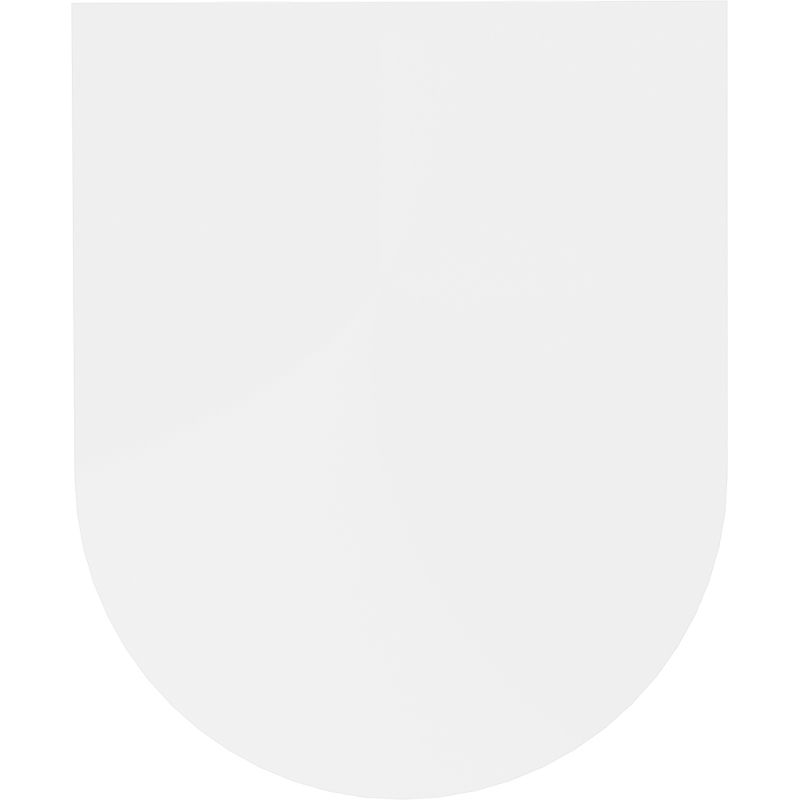 Mexen deska pomalu padající tvrdá, duroplast, bílá lesk - 39020100