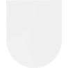 Mexen deska pomalu sklopná tvrdá, duroplast, bílý lesk - 39020100