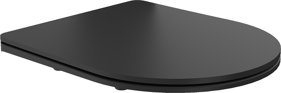 Mexen deska pomalu klesající slim, duroplast, černá mat - 39100185