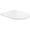Mexen deska pomalu klesová slim, duroplast, bílá lesk - 39030100