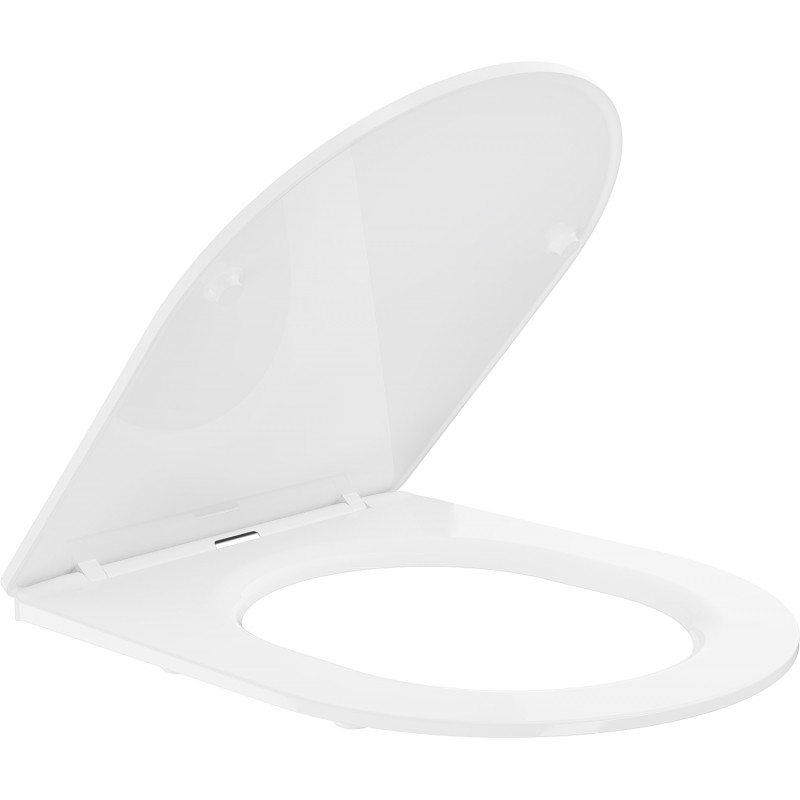 Mexen deska pomalu klesová slim, duroplast, bílá lesk - 39030100