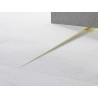 Mexen Line-B podlahová spádová lišta 120 cm, levá, zlatá - 185001120L