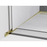 Mexen Line-B nájezdová lišta při stěně 120 cm levá, zlatá - 185002120L
