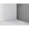 Mexen Line-B lišta úklonová přístěnná 180 cm levá, inox - 181002180L