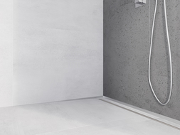 Mexen Line-B nástěnná spádová lišta 180 cm levá, inox - 181002180L