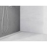 Mexen Line-B lišty do svahu při stěně 180 cm pravá, inox - 181002180R