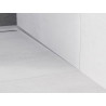 Mexen Line-B lišty do svahu při stěně 180 cm pravá, inox - 181002180R