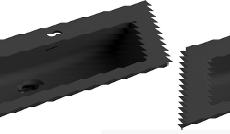 Mexen Otis umyvadlo zapuštěné do desky 61 x 46,5 cm, černá mat - 25186071